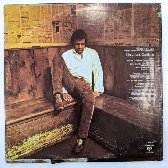 💞3/$18💞 Johnny Mathis Romeo & Juliet Vinyl - Picture 5 of 6